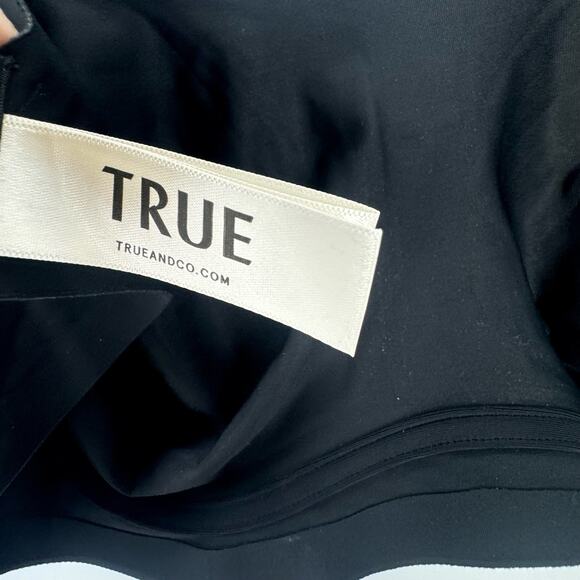 True Plein Bonnet Seamless Bralette Bra Full Cup Padding Wireless Black L NWOT - Picture 9 of 10